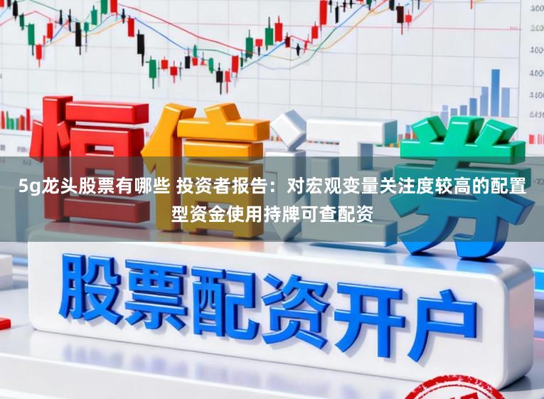 5g龙头股票有哪些 投资者报告：对宏观变量关注度较高的配置型资金使用持牌可查配资