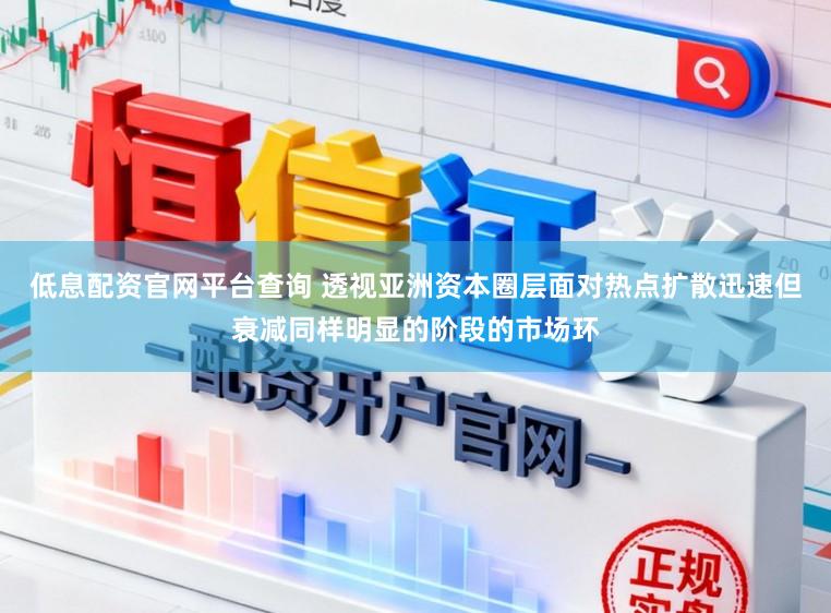 低息配资官网平台查询 透视亚洲资本圈层面对热点扩散迅速但衰减同样明显的阶段的市场环