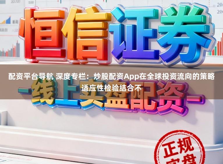 配资平台导航 深度专栏：炒股配资App在全球投资流向的策略适应性检验结合不