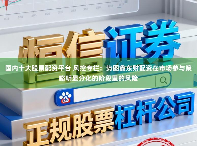 国内十大股票配资平台 风控专栏：势图鑫东财配资在市场参与策略明显分化的阶段里的风险