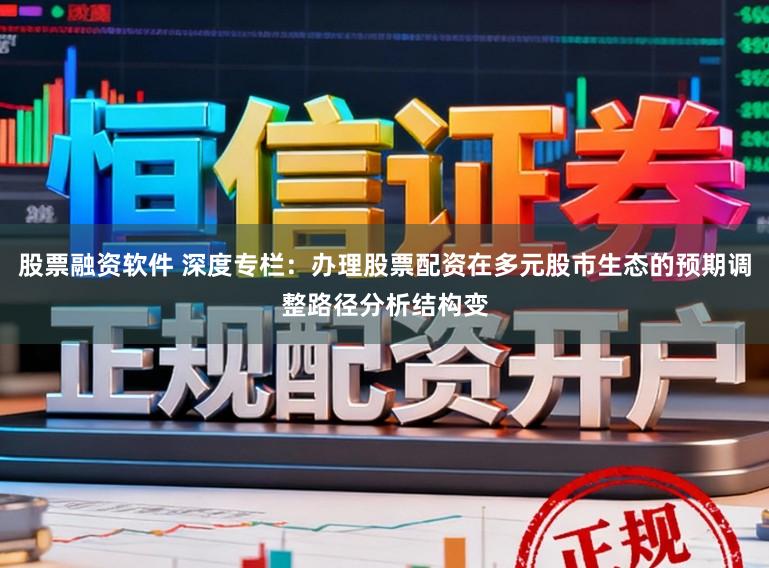 股票融资软件 深度专栏：办理股票配资在多元股市生态的预期调整路径分析结构变