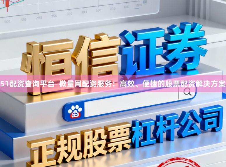 51配资查询平台  微量网配资服务：高效、便捷的股票配资解决方案